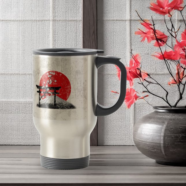 Flagga och symboler för Japan ID153 Resemugg (Skapare uppladdad)