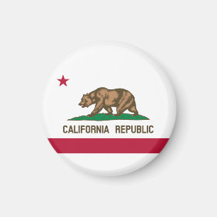 Flagga of California, California flagga Magnet