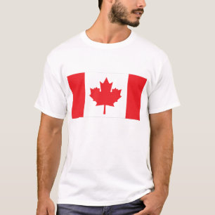 Flagga of Canada Barn Shirt T-shirt