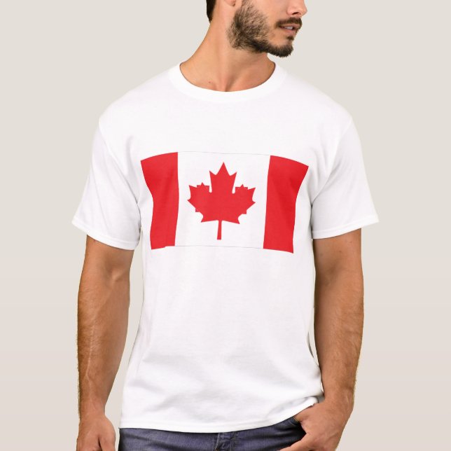 Flagga of Canada Barn Shirt Tröja (Framsida)