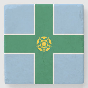 Flagga of Derbyshire (England, Förenade kungariket Stenunderlägg