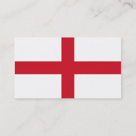 Flagga of England affärskorts Visitkort