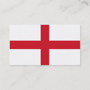 Flagga of England affärskorts Visitkort