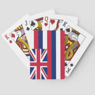 Flagga of Hawaii (USA) Casinokort