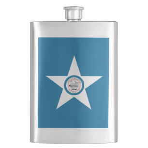 Flagga of Houston, Texas Flask Fickplunta
