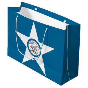 Flagga of Houston, Texas Large Gift Bag