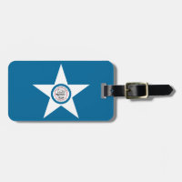 Flagga of Houston, Texas Luggage Tag