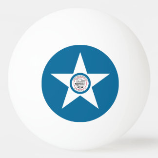 Flagga of Houston, Texas Ping Pong Boll