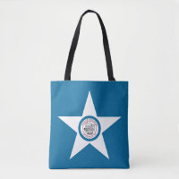 Flagga of Houston, Texas Tote Bag