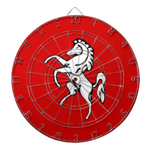 Flagga of Kent (White Horse) (England, Storbritann Darttavla