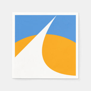 Flagga of Redding, Kalifornien Pappersservett