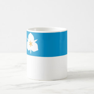 Flagga of Salt Sjö City (Utah) Kaffemugg