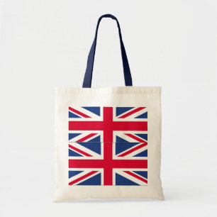Flagga of United Kingdom Tote Bag Tygkasse