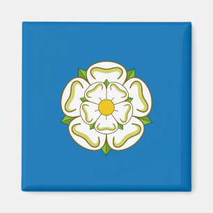Flagga of Yorkshire (Engelska distriktet) Magnet
