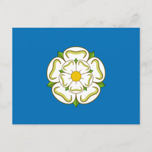 Flagga of Yorkshire (Engelska distriktet) Vykort