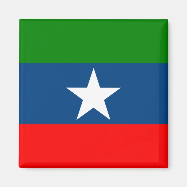 Flagga Ogaden Magnet (Framsidan)