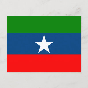 Flagga Ogaden Vykort