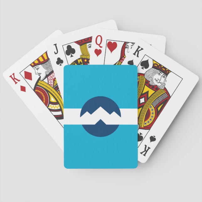 Flagga Ogden, Utah Casinokort (Baksidan)