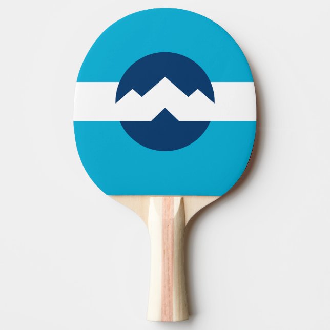 Flagga Ogden, Utah Pingisracket (Framsidan)