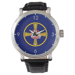 Flagga Omaha (Nebraska) Armbandsur
