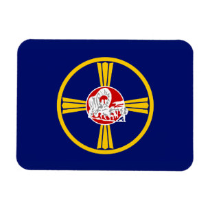 Flagga Omaha (Nebraska) Magnet