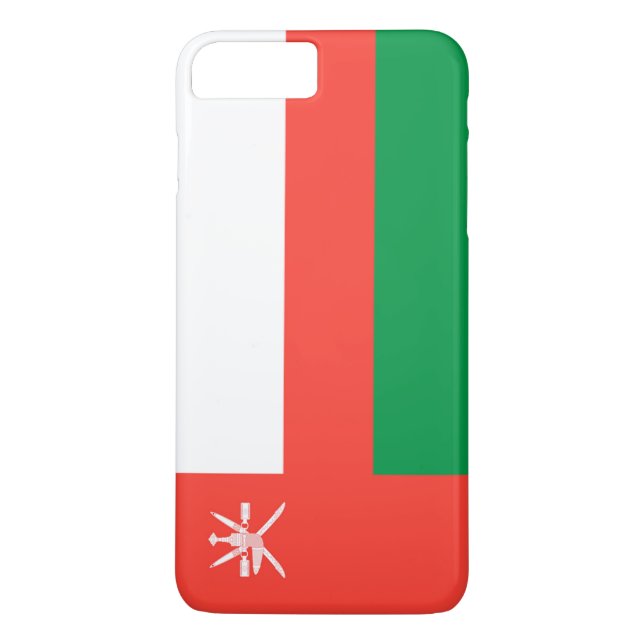 Flagga Oman Case-Mate iPhone Skal (Baksida)