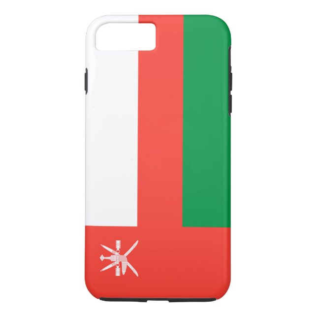 Flagga Oman Case-Mate iPhone Skal (Baksida)