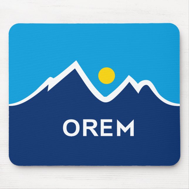 Flagga Orem, Utah Musmatta (Framsidan)