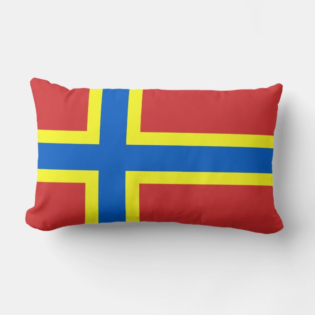 Flagga Orkney Lumbar Pillow Lumbarkudde (Framsida)