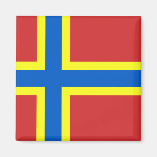 Flagga Orkney Magnet
