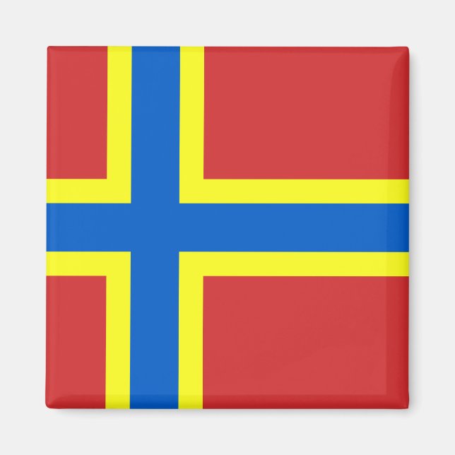 Flagga Orkney Magnet (Framsidan)