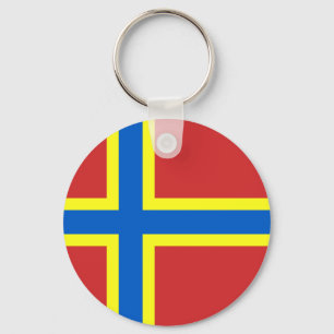 Flagga Orkney Nyckelring