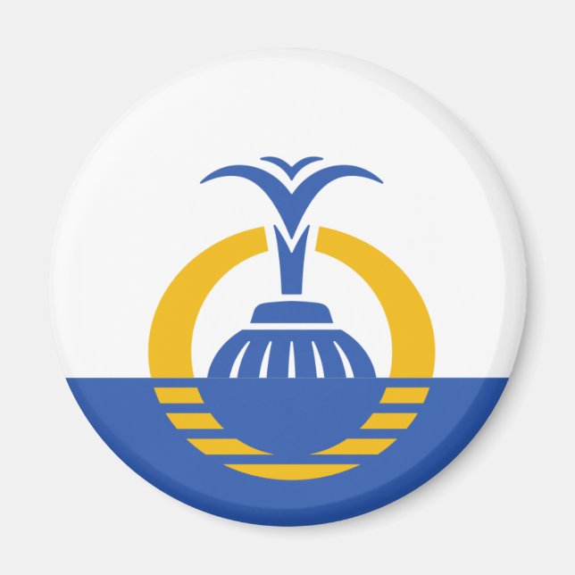 Flagga Orlando, Florida Magnet (Framsidan)