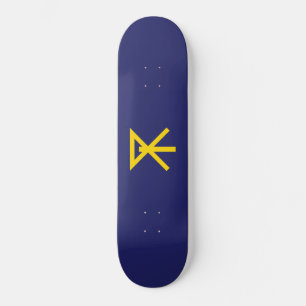 Flagga Osaka (Japan) Mini Skateboard Bräda 18,5 Cm