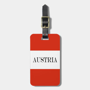 Flagga Österrike Bagagebricka