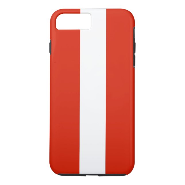 Flagga Österrike Case-Mate iPhone Skal (Baksida)