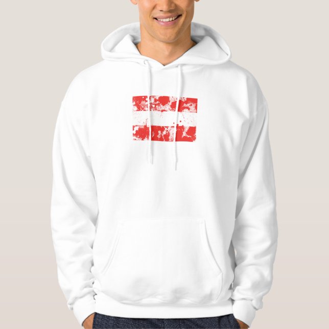 Flagga Österrike Sweatshirt (Framsida)