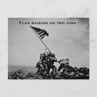 Flagga på Iwo Jima Vykort