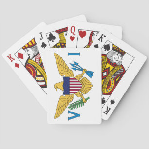 Flagga på Jungfruöarna i Stater Casinokort