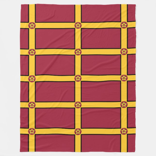 Flagga på Northamptonshire Fleecefilt (Framsidan)