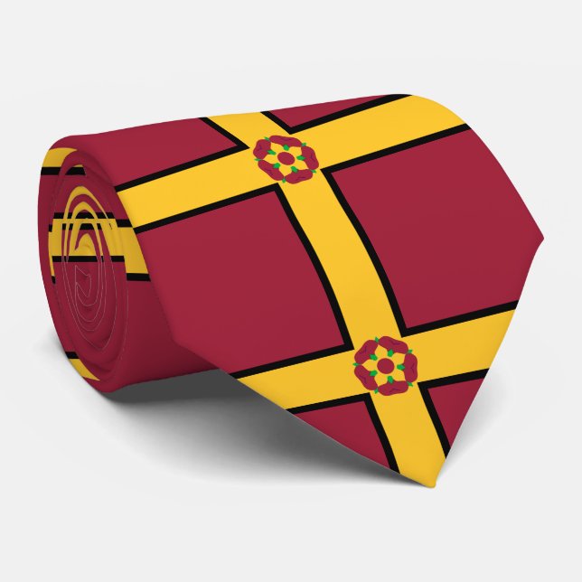 Flagga på Northamptonshire Neck Tie Slips (Rullad)