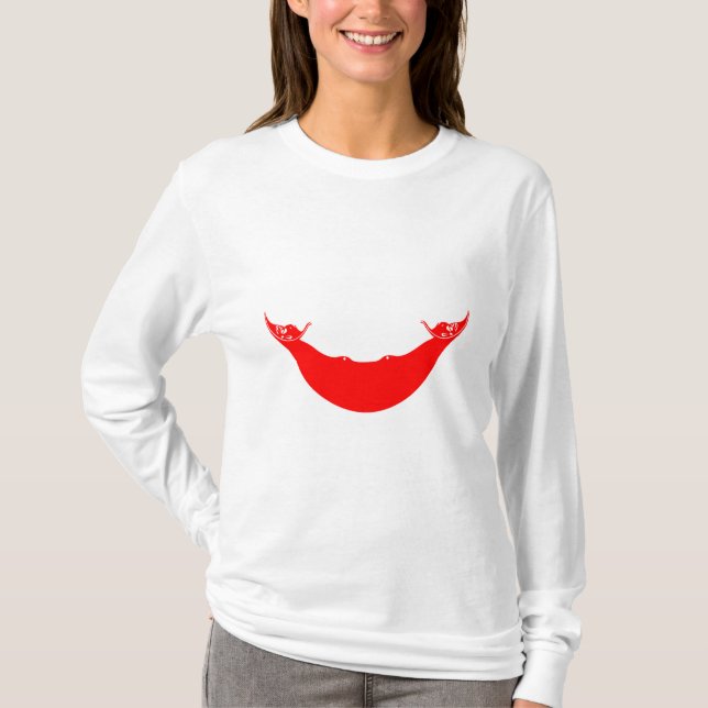 Flagga på ön Påsk (Rapa Nui) T Shirt (Framsida)