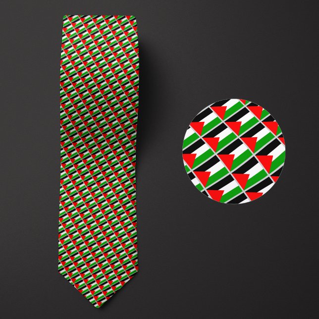 Flagga Palestina Mönster Slips (Skapare uppladdad)
