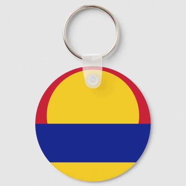 Flagga Palmyra Afee Nyckelring (Framsida)
