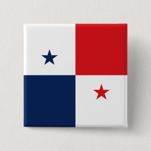 Flagga Panama Knapp