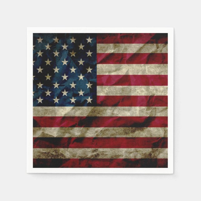 flagga pappersservett (Framsidan)