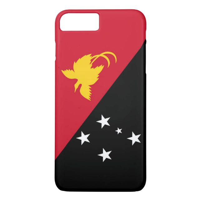 Flagga Papua Nya Guinea Case-Mate iPhone Skal (Baksida)