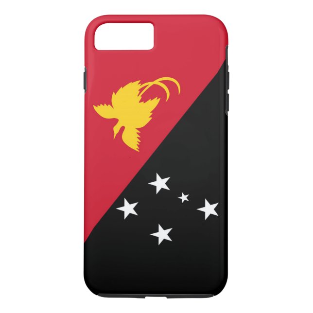 Flagga Papua Nya Guinea Case-Mate iPhone Skal (Baksida)