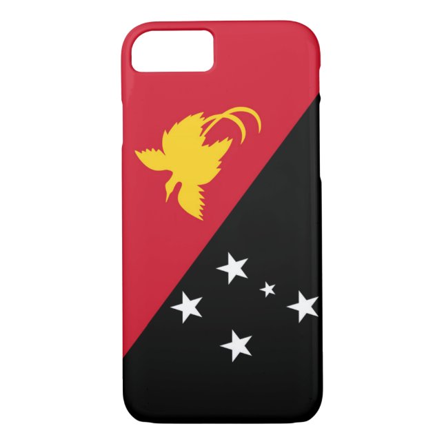 Flagga Papua Nya Guinea Case-Mate iPhone Skal (Baksida)
