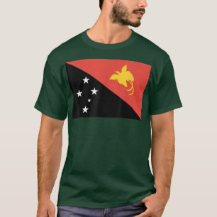 Flagga Papua Nya Guinea Tees T T Shirt